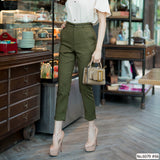 Maristar : No.6079 กางเกงขายาว 9ส่วน | Cropped Pants