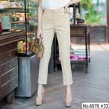 Maristar : No.6078 กางเกงขายาว 9ส่วน | Cropped Pants
