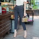 Vertier : No.31008 กางเกงขายาว 9ส่วน | Cropped Pants