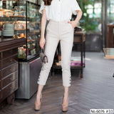 Maristar : No.6076 กางเกงขายาว 7ส่วน | Cropped Pants