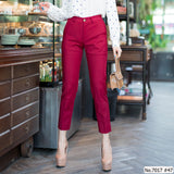 Miss Daisy : No.7017 กางเกงขายาว 7ส่วน | Cropped Pants