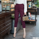 Vertier : No.21001 กางเกงขายาว 7ส่วน | Cropped Pants