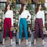 Vertier : No.31001 กางเกงขายาว 9ส่วน | Cropped Pants