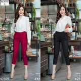 Maristar : No.9755 กางเกงขายาว 7ส่วน | Cropped Pants
