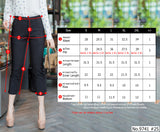 Miss Daisy : No.9741 กางเกงขายาว 7ส่วน | Cropped Pants