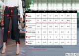 Miss Daisy : No.7015 กางเกงขายาว 7ส่วน | Cropped Pants