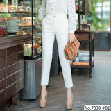 Miss Daisy : No.7039 กางเกงขายาว 9ส่วน | Cropped Pants