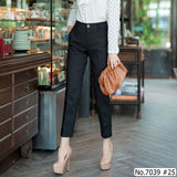 Miss Daisy : No.7039 กางเกงขายาว 9ส่วน | Cropped Pants