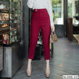 Maristar : No.6096 กางเกงขายาว 9ส่วน | Cropped Pants
