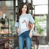 Vertier : No.92011 เสื้อยืด | T-shirt
