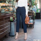 Vertier : No.31007 กางเกงขายาว 9ส่วน | Cropped Pants