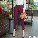 Miss Daisy : No.7039 กางเกงขายาว 9ส่วน | Cropped Pants