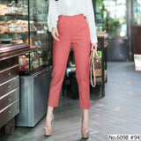 Miss Daisy : No.6098 กางเกงขายาว 9ส่วน | Cropped Pants