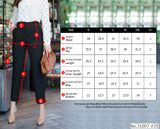 Vertier : No.31007 กางเกงขายาว 9ส่วน | Cropped Pants