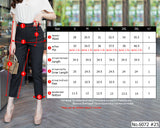 Maristar : No.6072 กางเกงขายาว 9ส่วน | Cropped Pants