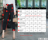 Miss Daisy : No.6098 กางเกงขายาว 9ส่วน | Cropped Pants