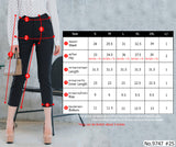 Miss Daisy : No.9747 กางเกงขายาว 7ส่วน | Cropped Pants