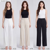 Vertier : No.61015 กางเกงขายาว 9ส่วน | Cropped Pants