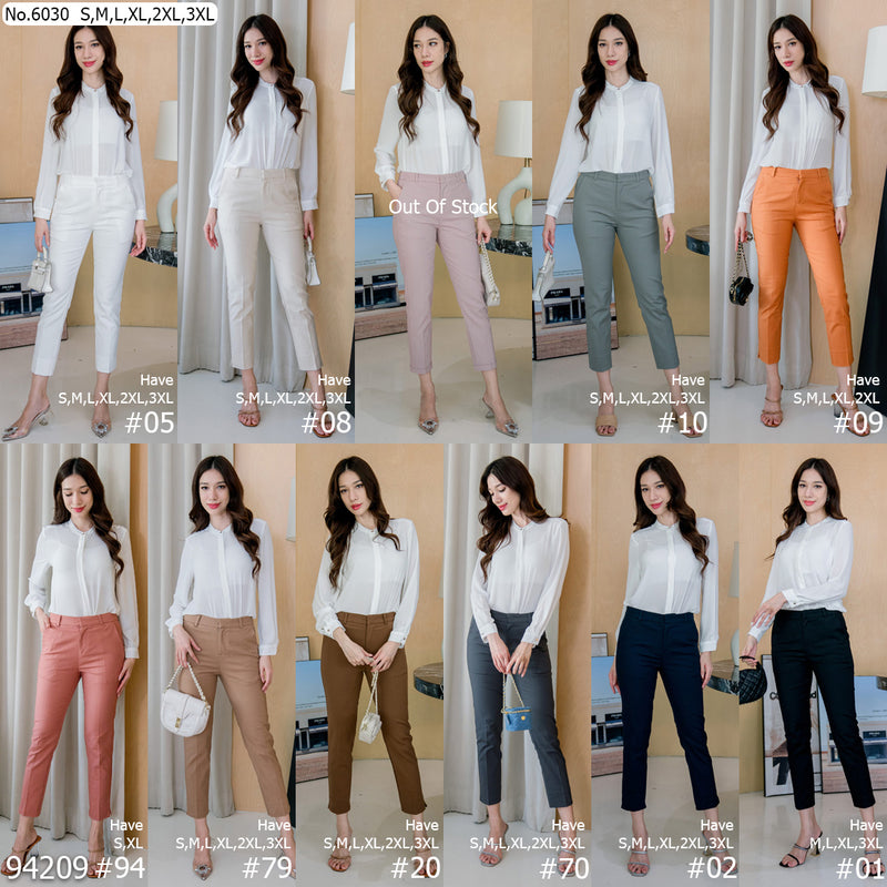 Maristar : No.6030 กางเกงขายาว 9ส่วน | Cropped Pants