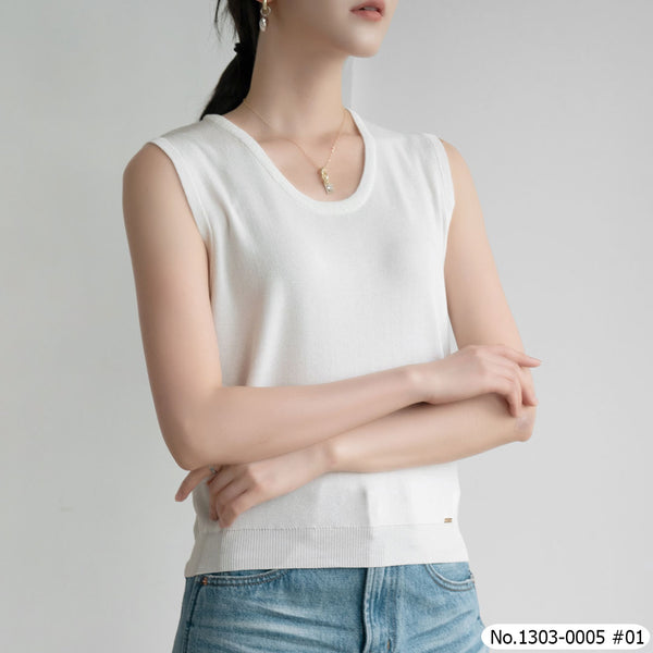 Vertier : No.1303-0005 เสื้อแขนกุด | Sleeveless