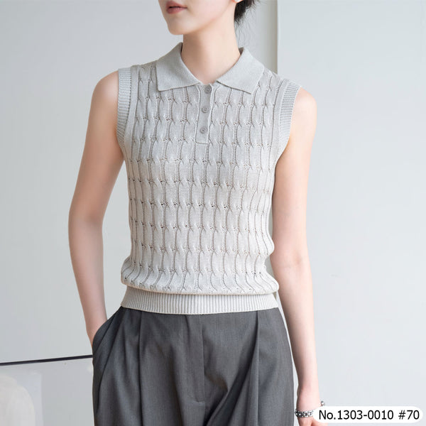 Vertier : No.1303-0010 เสื้อแขนกุด | Sleeveless