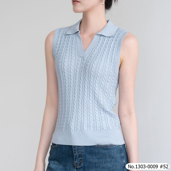 Vertier : No.1303-0009 เสื้อแขนกุด | Sleeveless