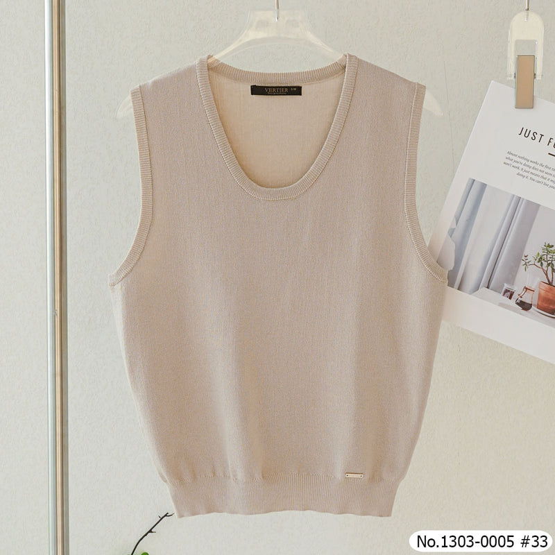 Vertier : No.1303-0005 เสื้อแขนกุด | Sleeveless
