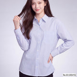 Vertier : No.81100 เสื้อแขนยาวพิมพ์ลาย | Printed Long Sleeve Blouse