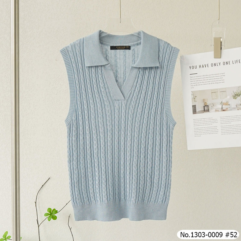 Vertier : No.1303-0009 เสื้อแขนกุด | Sleeveless