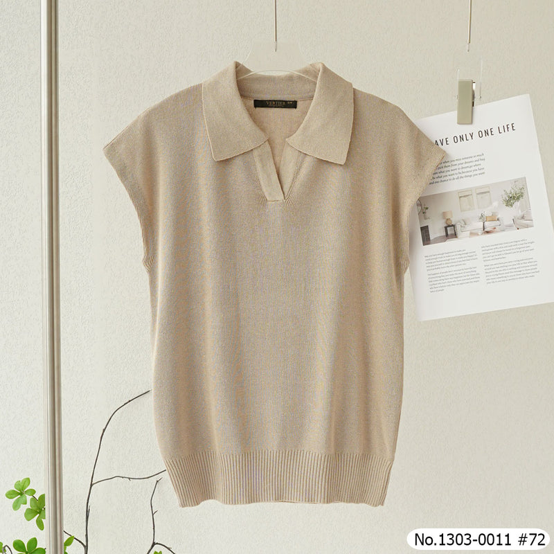 Vertier : No.1303-0011 เสื้อแขนกุด | Sleeveless