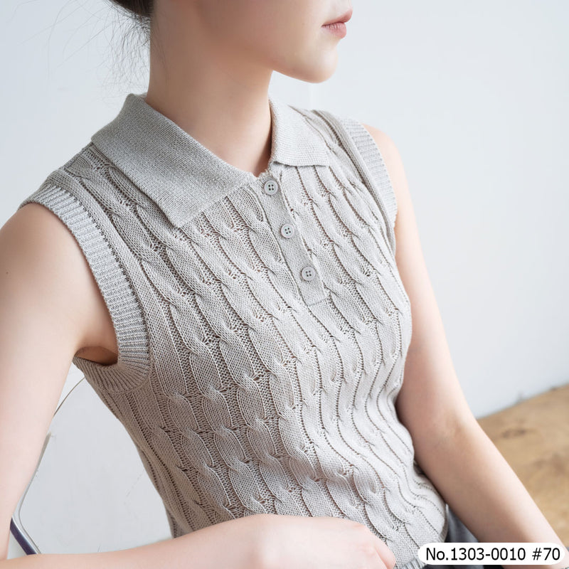 Vertier : No.1303-0010 เสื้อแขนกุด | Sleeveless