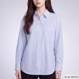 Vertier : No.81100 เสื้อแขนยาวพิมพ์ลาย | Printed Long Sleeve Blouse