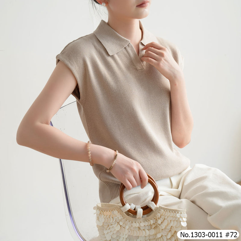 Vertier : No.1303-0011 เสื้อแขนกุด | Sleeveless