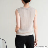 Vertier : No.1303-0015 เสื้อแขนกุด | Sleeveless