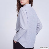 Vertier : No.81100 เสื้อแขนยาวพิมพ์ลาย | Printed Long Sleeve Blouse