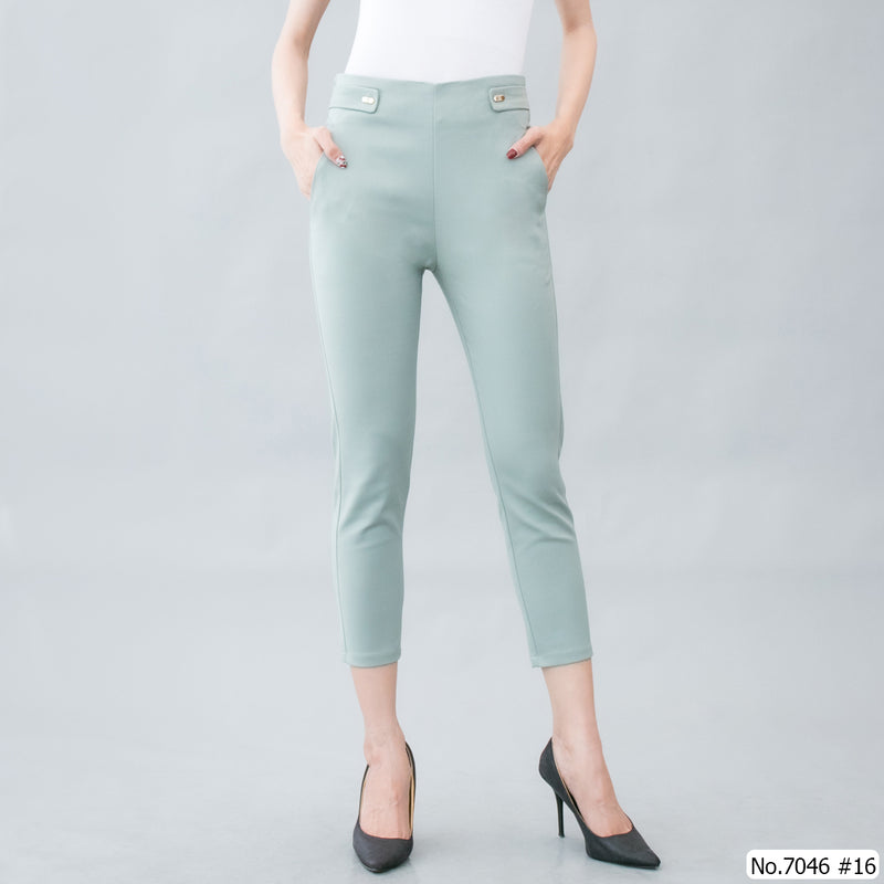 Miss Daisy : No.7046 กางเกงขายาว 7ส่วน | Cropped Pants