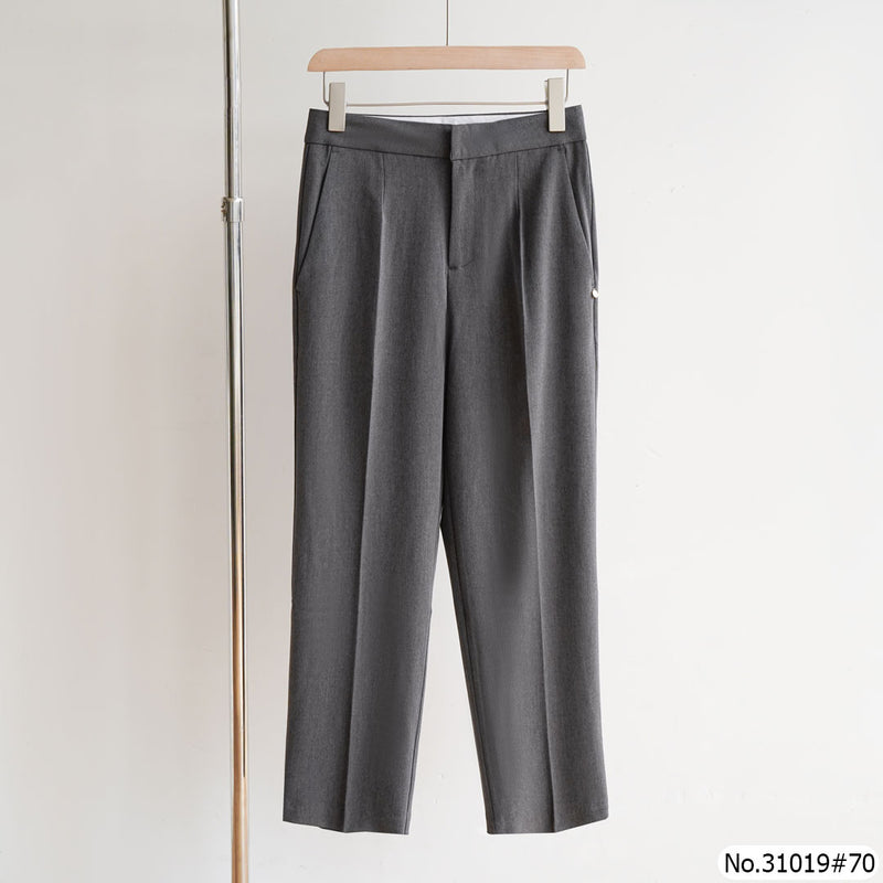 Vertier : No.31019 กางเกงขายาว 9ส่วน | Cropped Pants