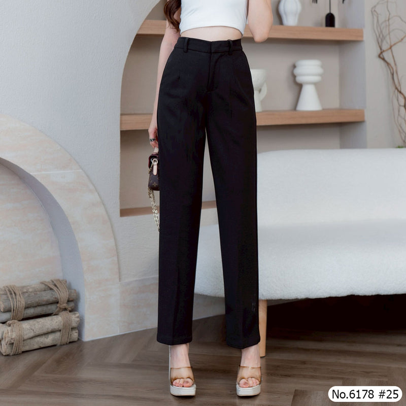 Maristar : No.6178 กางเกงขายาว 9ส่วน | Cropped Pants
