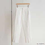 Vertier : No.31020 กางเกงขายาว 9ส่วน | Cropped Pants