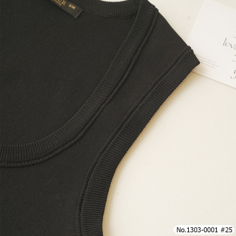 Vertier : No.1303-0001 เสื้อแขนกุด | Sleeveless