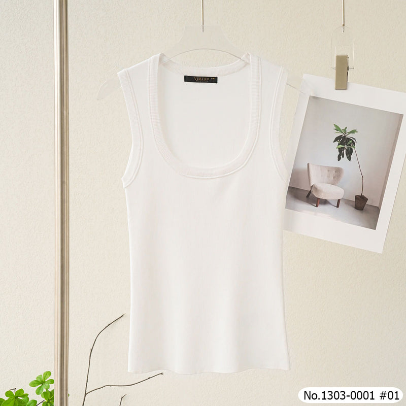 Vertier : No.1303-0001 เสื้อแขนกุด | Sleeveless