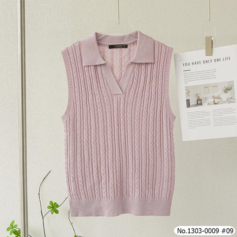 Vertier : No.1303-0009 เสื้อแขนกุด | Sleeveless