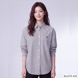 Maristar : No.2173 เสื้อแขนยาวพิมพ์ลาย | Printed Long Sleeve Blouse