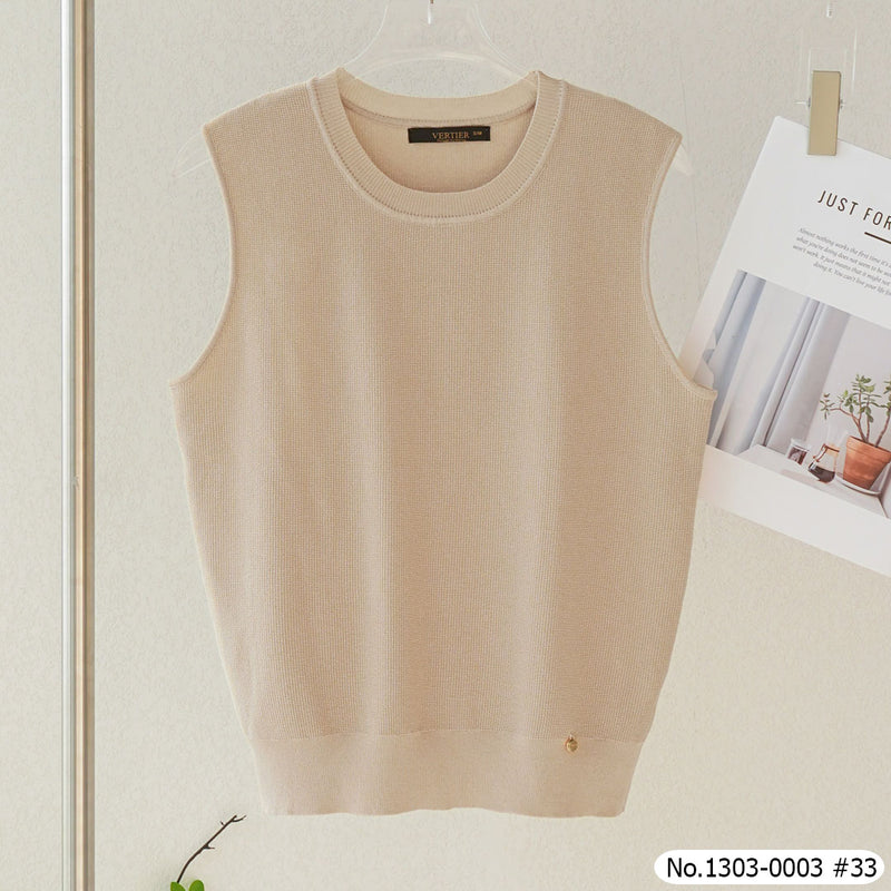 Vertier : No.1303-0003 เสื้อแขนกุด | Sleeveless