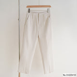 Vertier : No.31020 กางเกงขายาว 9ส่วน | Cropped Pants