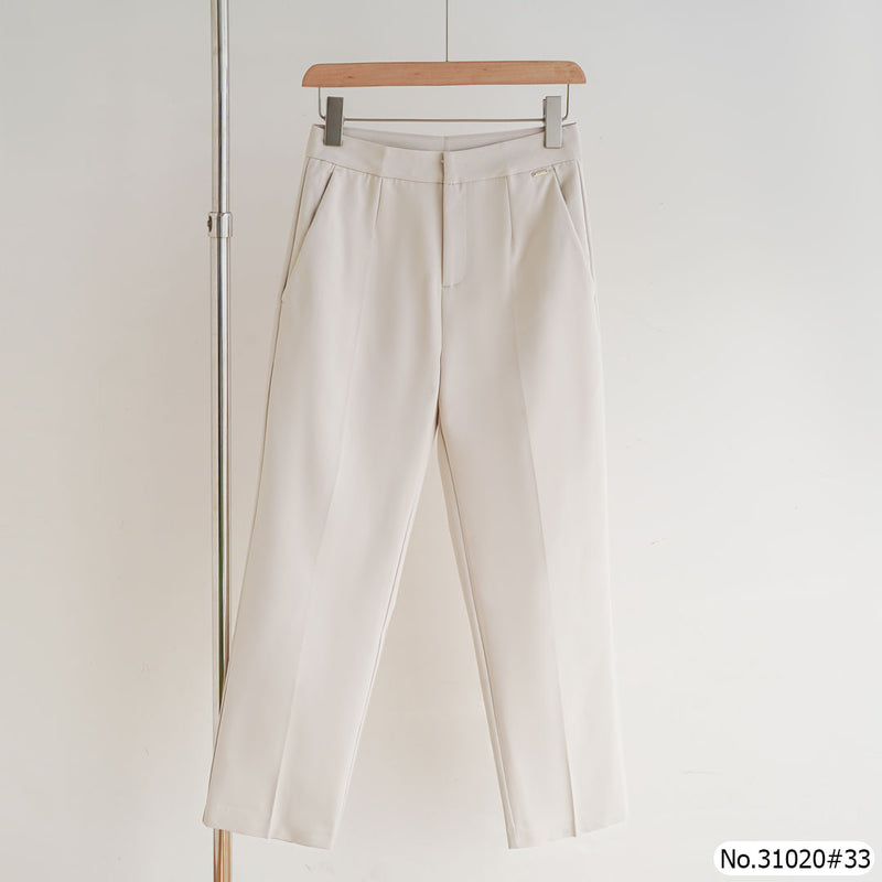 Vertier : No.31020 กางเกงขายาว 9ส่วน | Cropped Pants