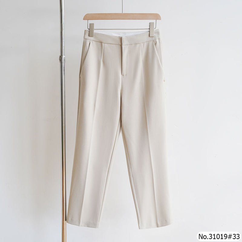 Vertier : No.31019 กางเกงขายาว 9ส่วน | Cropped Pants