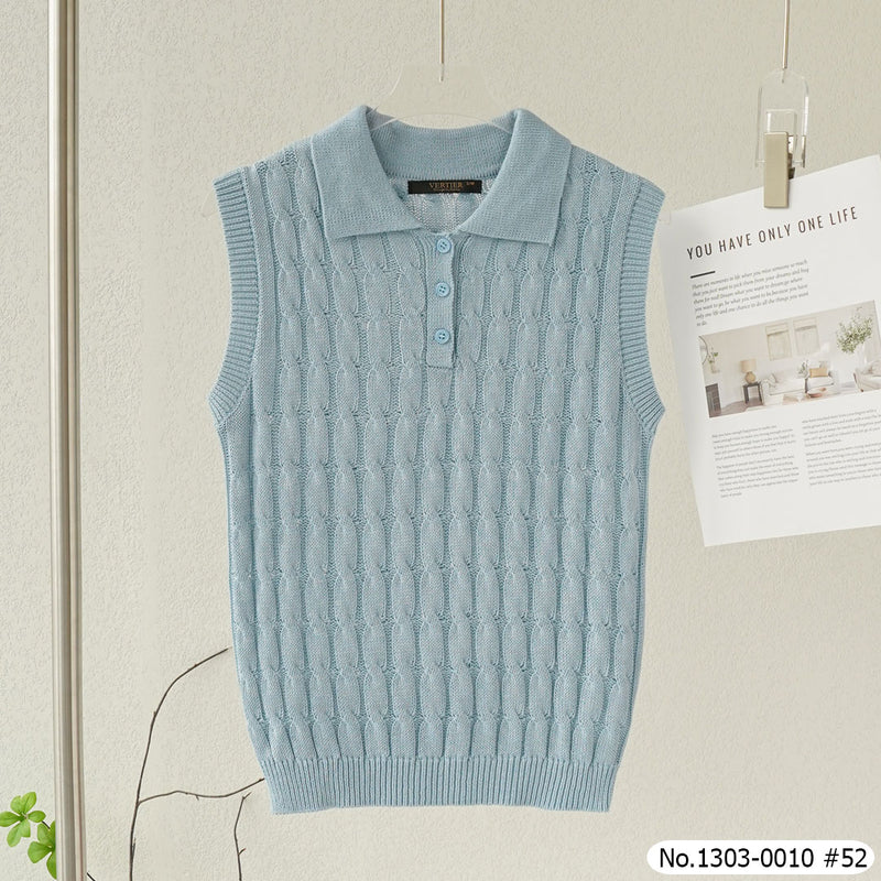 Vertier : No.1303-0010 เสื้อแขนกุด | Sleeveless