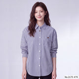 Maristar : No.2173 เสื้อแขนยาวพิมพ์ลาย | Printed Long Sleeve Blouse