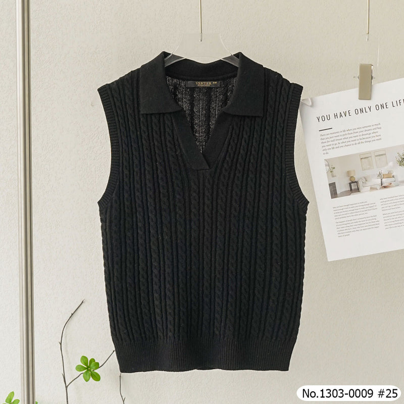 Vertier : No.1303-0009 เสื้อแขนกุด | Sleeveless